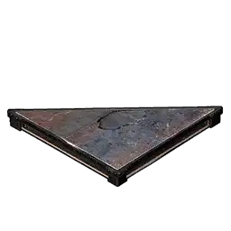 Metal Triangular Roof