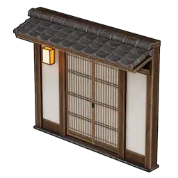 Japanese-Style Door A