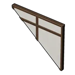 Japanese-Style Triangular Wall (Inverted)