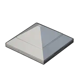 Clean Pyramid Roof