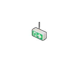 Emergency Exit Ceiling Sign