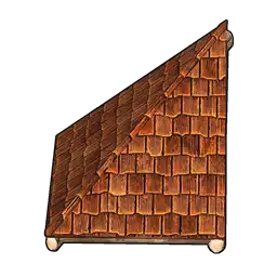 Wooden Corner Roof